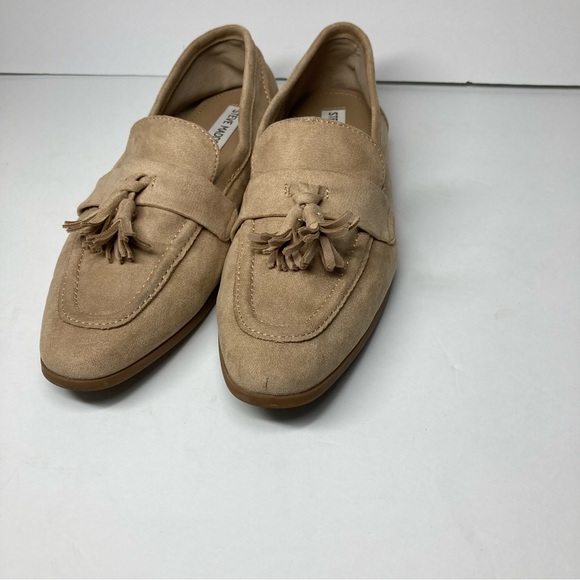 Steve Madden Colorado Tan Tassel Loafer Slip On Shoe 9 M - Picture 6 of 14